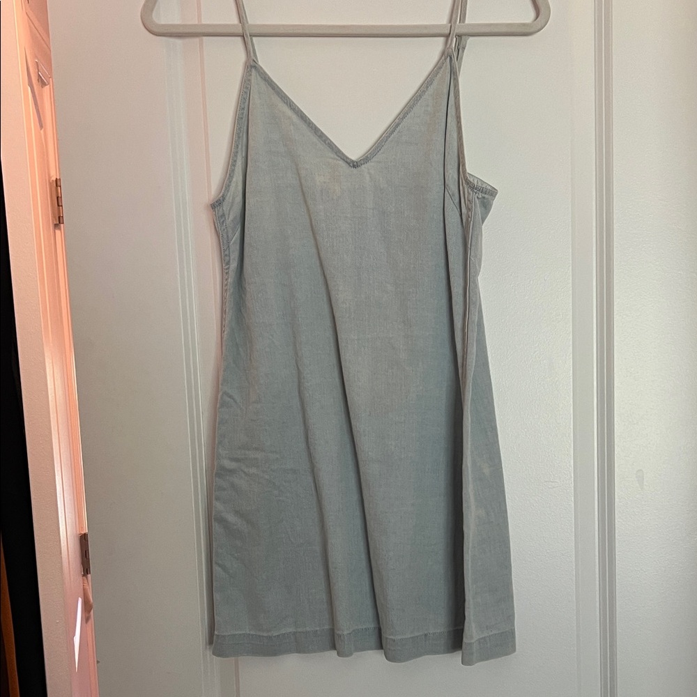 Wilfred Light Blue Mini Dress